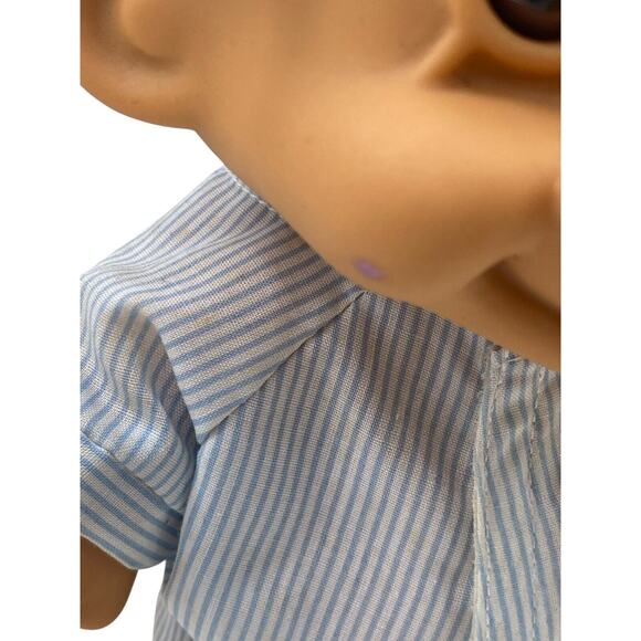 Vintage Russ Bedtime Troll Doll Sleepy Time Blue Pajamas and Nightcap - Picture 10 of 10